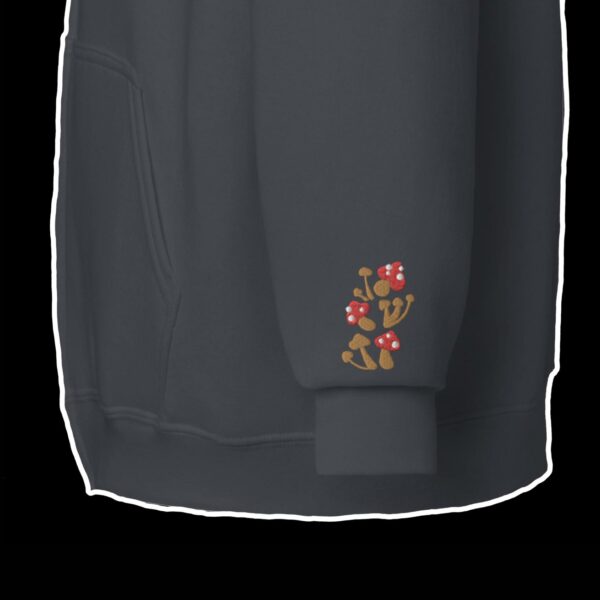 Bruno le blaireau - Sweat à capuche zippé brodé poitrine et manches - – Image 7