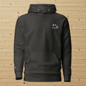 Stay Chill - Haut à capuche brodé poitrine et manches -