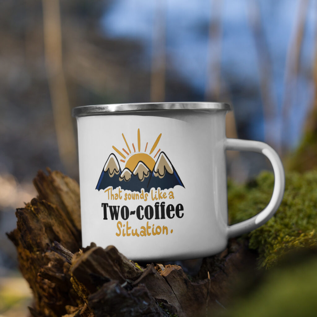 Situation matinale - Mug émaillé -