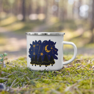 Situation nocturne - Mug émaillé -