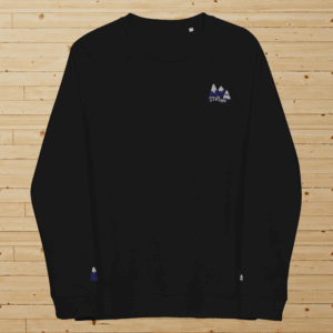 Stay Chill - Pull brodé manche et poitrine -